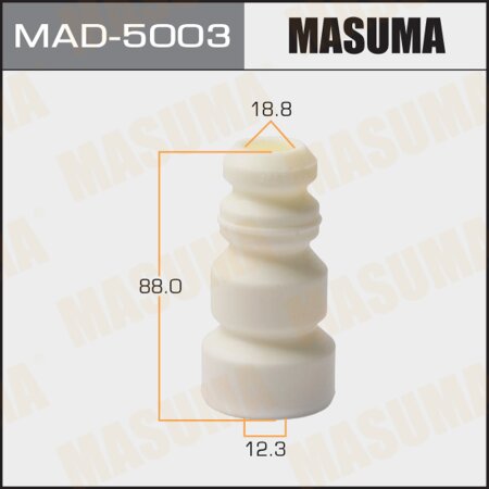 Shock absorber bump stop Masuma, 12.3x18.8x88, MAD-5003