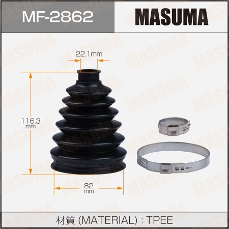 CV Joint boot Masuma (plastic), MF-2862