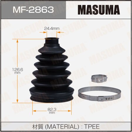 CV Joint boot Masuma (plastic), MF-2863