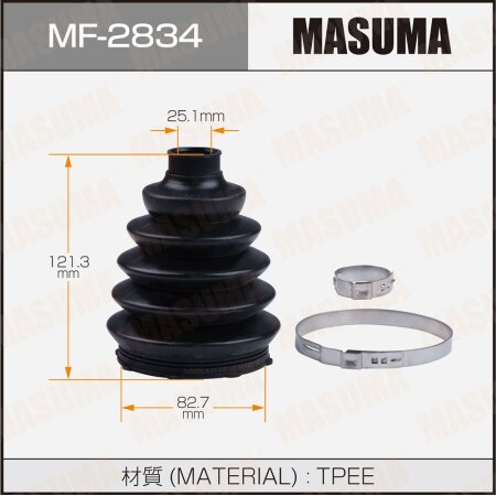 CV Joint boot Masuma (plastic), MF-2834