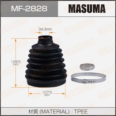 CV Joint boot Masuma (plastic), MF-2828