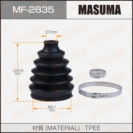 CV Joint boot Masuma (plastic), MF-2835