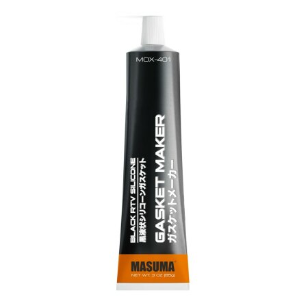 Hi-temp silicone gasket maker sealant Masuma, black, 85g, MOX-401