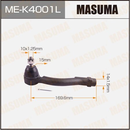 Tie rod end Masuma, ME-K4001L