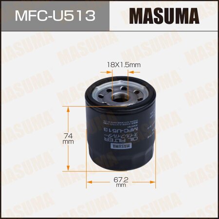 Oil filter Masuma, MFC-U513