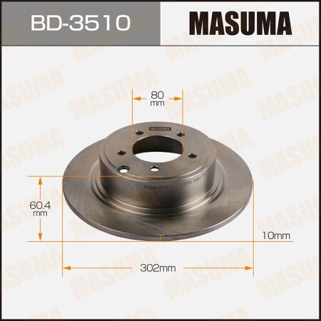 Brake disk Masuma, BD-3510