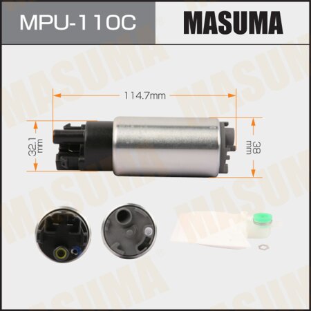 Fuel pump Masuma, carbon commutator, MPU-110C