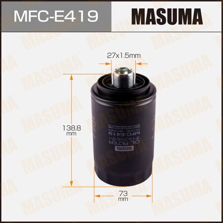 Oil filter Masuma, MFC-E419