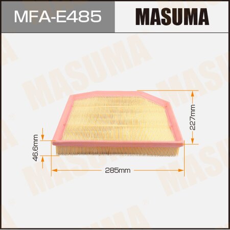 Air filter Masuma, MFA-E485