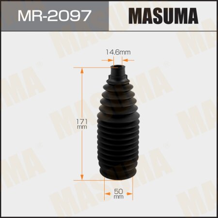 Steering gear boot Masuma (plastic), MR-2097