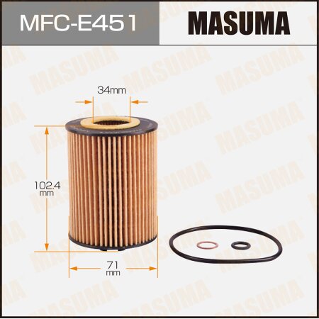 Oil filter Masuma, MFC-E451