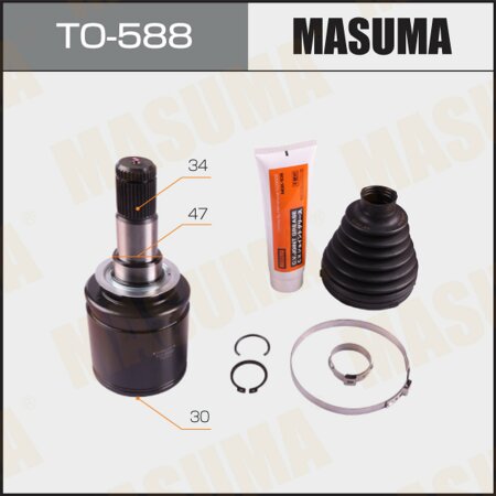 CV joint  (inner) Masuma, TO-588