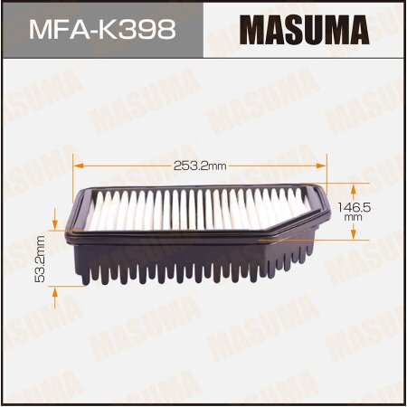 Air filter Masuma, MFA-K398