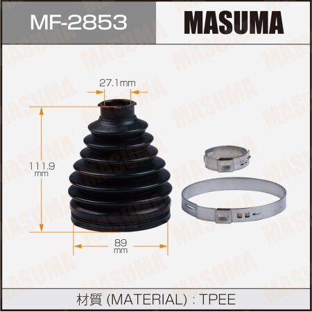 CV Joint boot Masuma (plastic), MF-2853