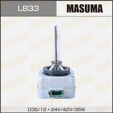 HID xenon bulb Masuma WHITE GRADE D3S 42V 5000k 35W 3800Lm, L833