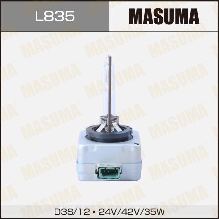 HID xenon bulb Masuma COOL WHITE GRADE D3S 42V 6000k 35W 3200Lm, L835