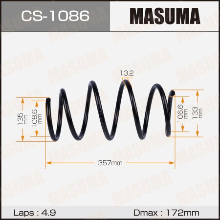 Coil spring Masuma, CS-1086