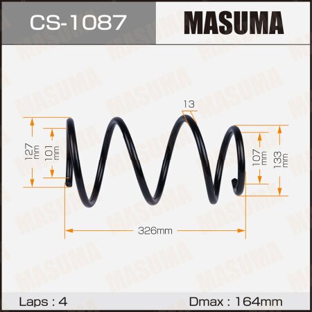 Coil spring Masuma, CS-1087