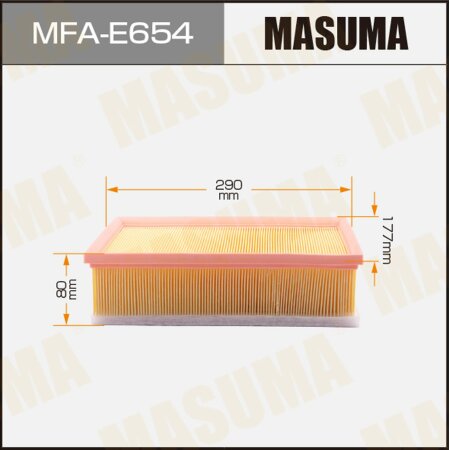 Air filter Masuma, MFA-E654