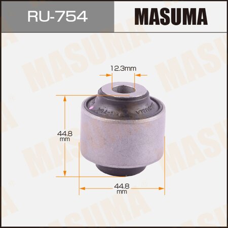 Silent block suspension bush Masuma, RU-754