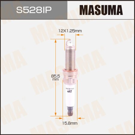 Spark plug Masuma iridium+platinum SILZKBR8D8S, S528IP