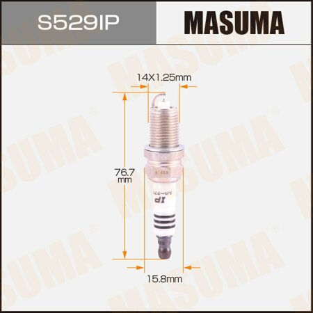 Spark plug Masuma iridium+platinum IFR6T11, S529IP