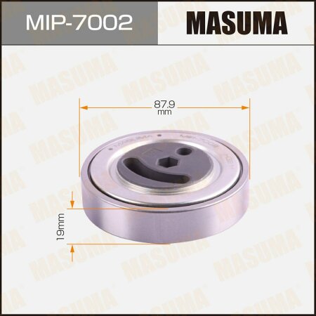 Drive belt tensioner pulley Masuma, MIP-7002