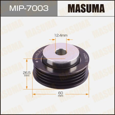 Drive belt tensioner pulley Masuma, MIP-7003