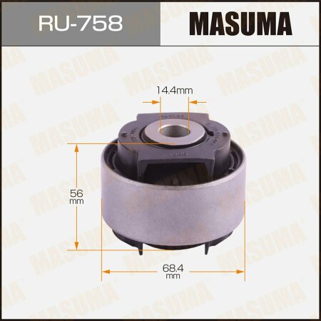 Silent block suspension bush Masuma, RU-758