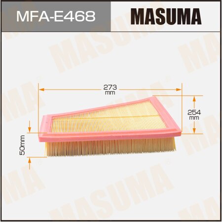 Air filter Masuma, MFA-E468