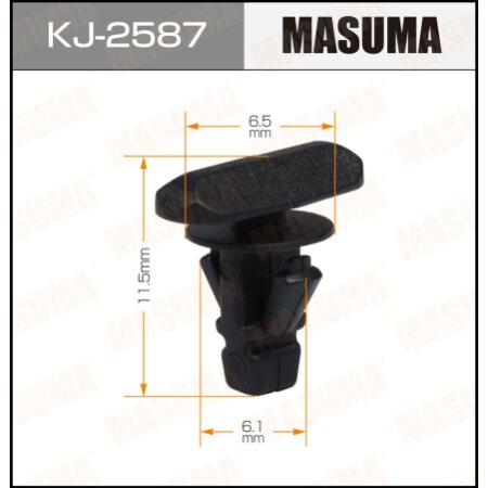 Retainer clip Masuma plastic, KJ-2587