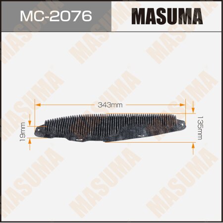 Cabin air filter Masuma (HV battery), MC-2076