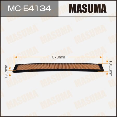 Cabin air filter Masuma, MC-E4134