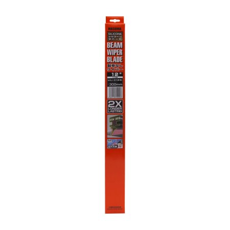 Wiper blade Masuma 12" (300mm) frameless, silicone, 13 mount, MU-012Si