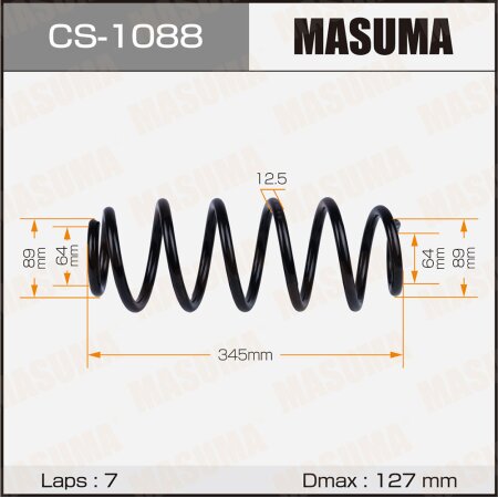 Coil spring Masuma, CS-1088