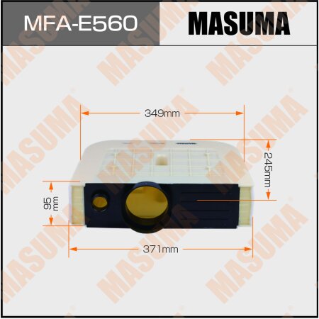 Air filter Masuma, MFA-E560