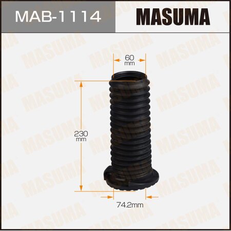 Shock absorber boot Masuma (rubber), MAB-1114