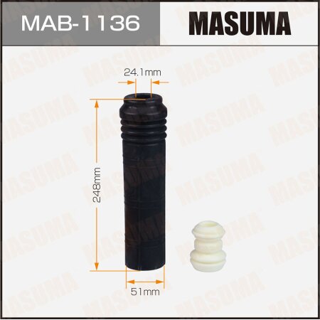 Shock absorber boot Masuma (rubber), MAB-1136