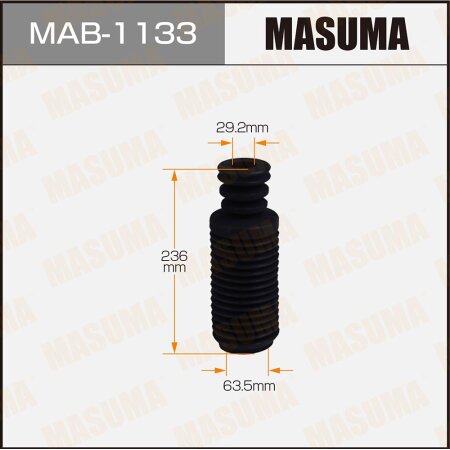 Shock absorber boot Masuma (rubber), MAB-1133