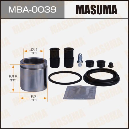 Brake caliper repair kit Masuma with piston d-57, MBA-0039