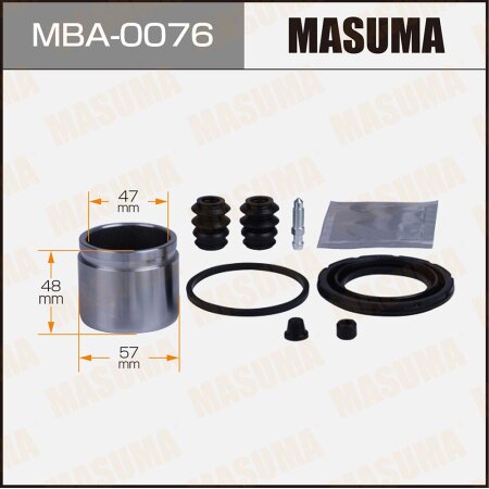 Brake caliper repair kit Masuma with piston d-57, MBA-0076