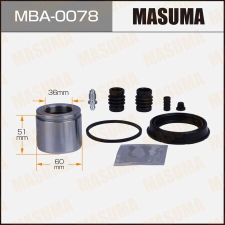 Brake caliper repair kit Masuma with piston d-60, MBA-0078