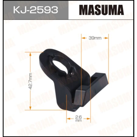 Retainer clip Masuma plastic, KJ-2593