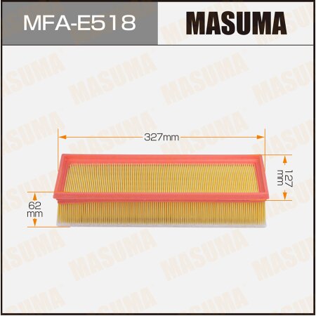 Air filter Masuma, MFA-E518