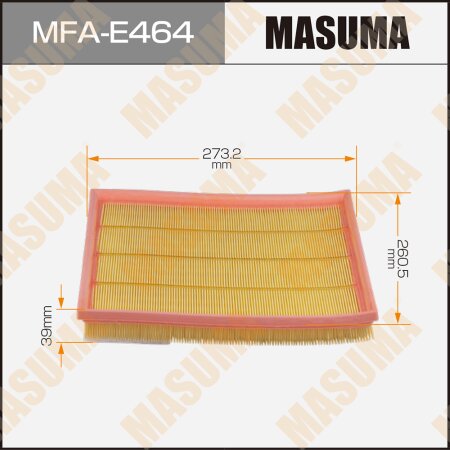 Air filter Masuma, MFA-E464