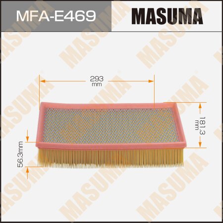 Air filter Masuma, MFA-E469