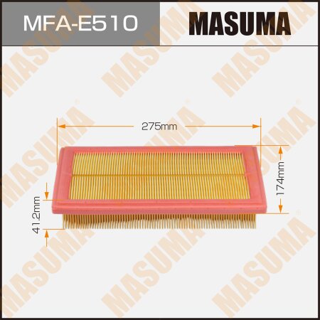 Air filter Masuma, MFA-E510