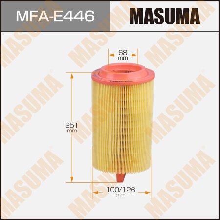 Air filter Masuma, MFA-E446