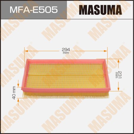 Air filter Masuma, MFA-E505