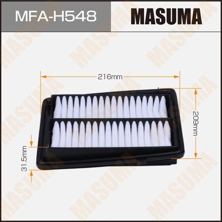 Air filter Masuma, MFA-H548